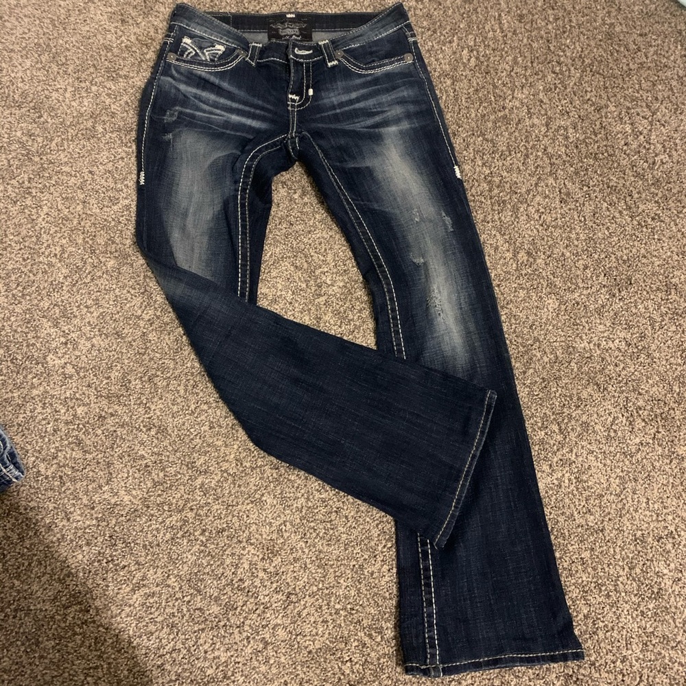 Big Star Liv Boot Cut Jeans Size 27L